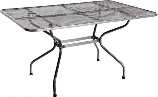 Royal Garden Universal Tisch 145x90cm  eisengrau