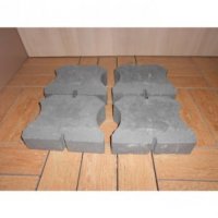 Gewichte-Set, 4 Stück Beton, zu mobilen Rollensockel 100 kg (Gewichte-Set ca. 70 kg) 350 01 102 500