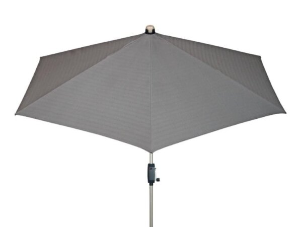 OASIS Ø250 cm anthrazit Knirps-Sonnenschirm (ohne Befestigung)