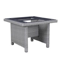 KETTLER PALMA Modular Tischgestell Geflecht white-washed...