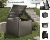 Biohort MonAmi 100x100cm Komposter dunkelgrau-metallic