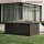 Biohort HochBeet 100x100cm, dunkelgrau-metallic incl. Schneckenschutz und Zwischenboden