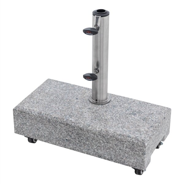 Granitsockel Active ca. 25 kg für Balkon rollbar