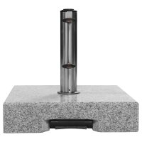 Granitsockel Trolley Active ca. 50 kg mit Rollen und Griff