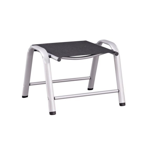 KETTLER CIRRUS Hocker silber/anthrazit-grau