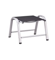 KETTLER CIRRUS Hocker silber/anthrazit-grau