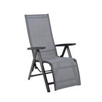 KETTLER CIRRUS Relaxsessel anthrazit/anthrazit-grau