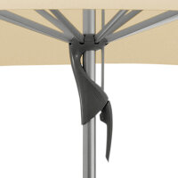 FORTERO® easy 350x350cm, Des.: 150 eggshell - Der Windrobuste (ohne Befestigung)