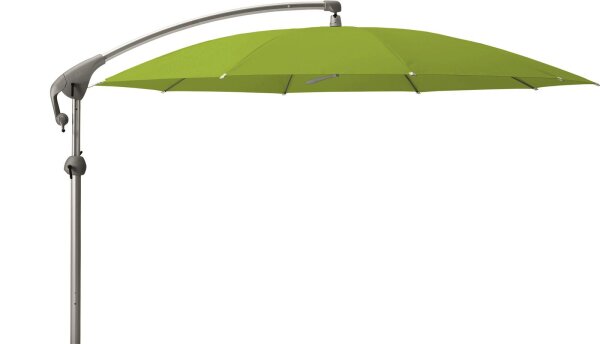 PENDALEX® P+  Ø 325 cm, Des. 654 kiwi/alu-eloxiert - Der multifunktionale Alleskönner (ohne Befestigung)