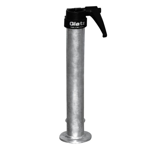 Glatz Standrohr Z, Ø48/55mm Ø85x115x358, Stahl feuerverzinkt für Fortero, Sunwing Casa