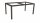 Tischgestell Classic 160 x 90 cm  anthrazit