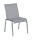 Karasek LUGANO Stapelstuhl o. AL. grau-met./D75 crema