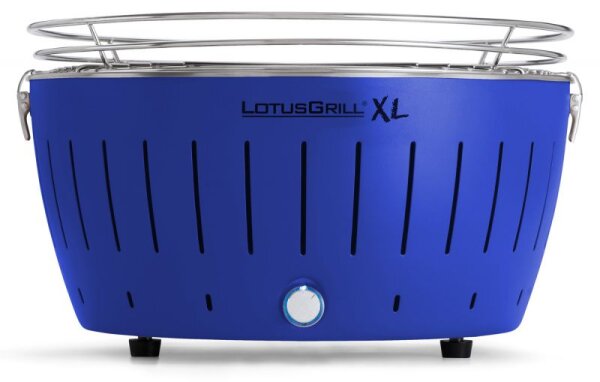 LotusGrill XL tiefblau, Ø 40,5 cm incl. Tasche