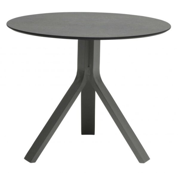 FREDDIE Beistelltisch Ø65 cm graphit / smoky