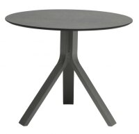 FREDDIE Beistelltisch Ø65 cm graphit / smoky