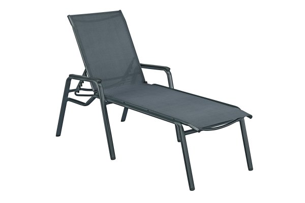 KETTLER CIRRUS Stapelliege anthrazit/anthrazit-grau