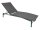 Zebra ONE Liege edelstahl / teak / dark grey