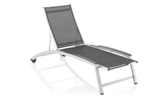 FORMA II Rollliege silber/graphit (Ausstellungsstück)