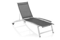 FORMA II Rollliege silber/graphit (Ausstellungsstück)