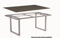 KETTLER SKATE Tischgestell 95x95cm Casual Dining silber