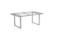 KETTLER SKATE Tischgestell 160x95cm Casual Dining silber