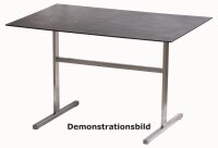 SELA Tischplatte Beton dunkel 120 x 80 x 1,3cm