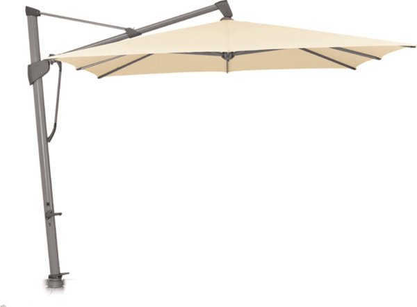 Glatz SOMBRANO® S+ Ampelschirm 300x300cm, Des.150 eggshell