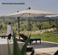 SOMBRANO® S+ 300x300cm, Des.150 eggshell/anthrazit -...