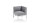 PURE Casual Dining City-Line Endteil/ Eckteil silber/flanelle -Ausstellungsstück -