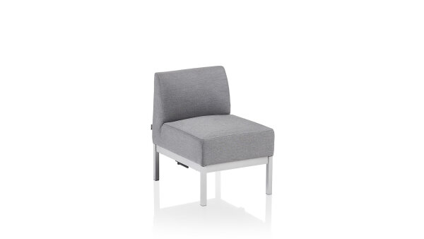 PURE Casual Dining City-Line Mittelteil silber/flanelle - Ausstellungsstück -