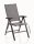 KETTLER CIRRUS Silver-Line Multipositionssessel anthrazit/anthrazit-grau (extra hoch)