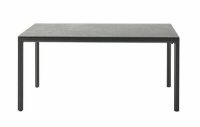 Solpuri SOFT Alu-Tisch 160x100 cm anth. / HPL volcano anthracite