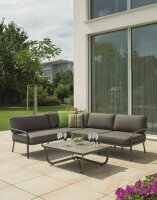 PALMA Lounge-Set 4-tlg. mit Tisch 75x75cm -...