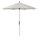 Glatz ALU-TWIST Mittelstockschirm Ø 330cm, Des. 156 pale grey