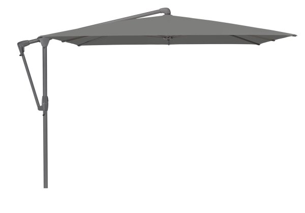 SUNWING® Casa easy 270x270cm, Des. 157 stone grey/anthrazit -  Der 360° Schattenspender in klein (ohne Befestigung)