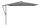 SUNWING® Casa easy 270x270cm, Des. 157 stone grey/anthrazit -  Der 360° Schattenspender in klein (ohne Befestigung)