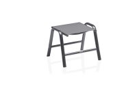 KETTLER CIRRUS Silver-Line Hocker anthrazit/anthrazit-grau