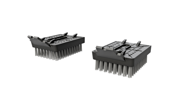 Ersatz-Bürstenköpfe Grillbürste groß (2-er Pack) Nylon