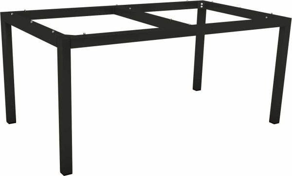 Tischgestell Classic 160 x 90 cm schwarz matt