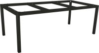 Stern Tischgestell Classic 200 x 100 cm schwarz matt