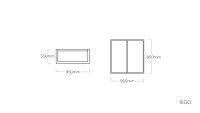 EGO Lounge-Modular-Set - Ausstellungsstück -