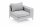 Kettler Ego Lounge-Modular-Set incl.Loungetisch aluminium/sunbrella hellgraumeliert/microfaser