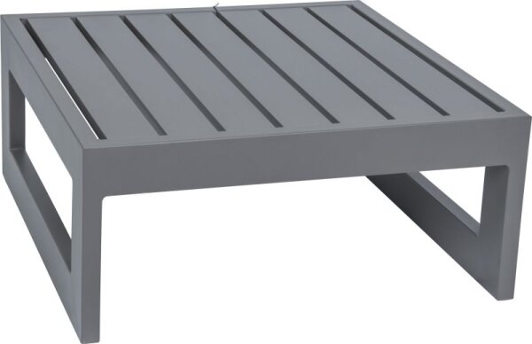 NEW Holly 72 x 72 x 33 cm Beistelltisch / Hocker graphit - Ausstellungsstück -