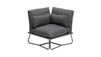 KETTLER GENTLE Lounge Eckteil anthrazit matt/sooty