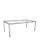 Stern Tischgestell Classic 200 x100 cm edelstahl