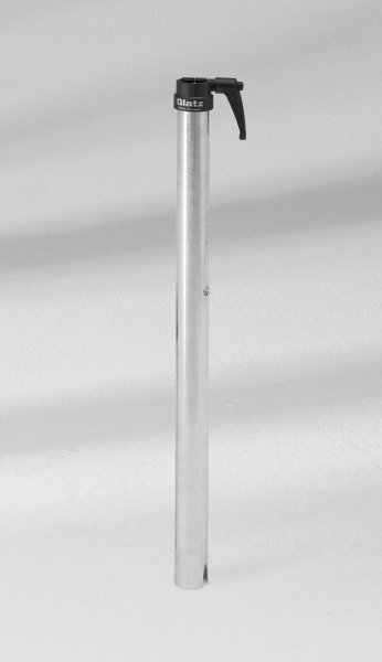 Glatz Übergangsrohr BT, Ø35/38-39mm 66x98x705, Stahl feuerverzinkt