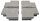 Gewichte-Set zu Glatz Sonnenschirmständer Rollensockelrahmen M4 120kg