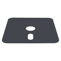 Decorplatte zu Glatz Rollensockelrahmen M4 120kg anthrazit