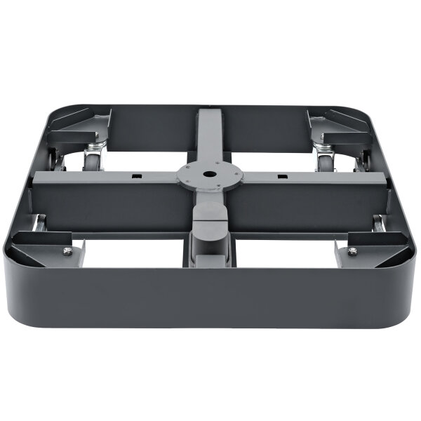 Sockel Glatz M4 Rollensockelrahmen 180kg Stahl verzinkt, anthrazit