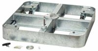 Sockel Glatz M4 Rollensockelrahmen 150kg Stahl verzinkt...